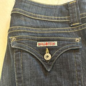 Beautiful low-rise, flare Hudson jeans. Like new.